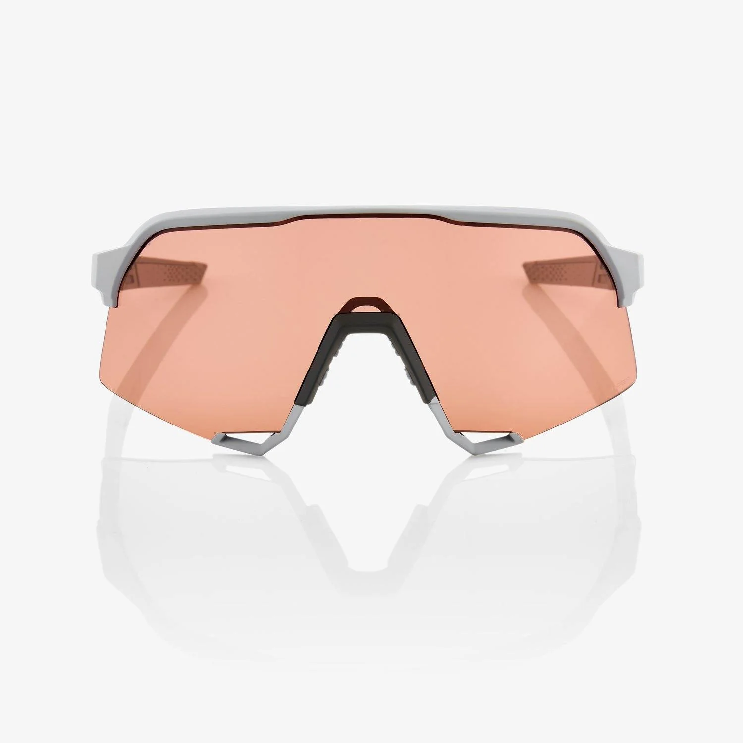 100% S3 Soft Tact Stone Grey HiPER Coral Lens - Image 3