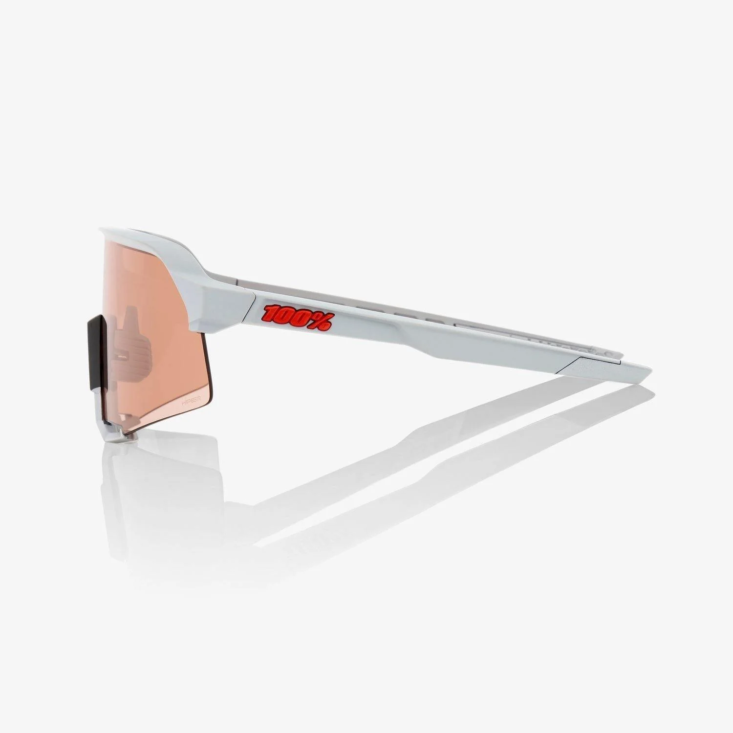 100% S3 Soft Tact Stone Grey HiPER Coral Lens - Image 4