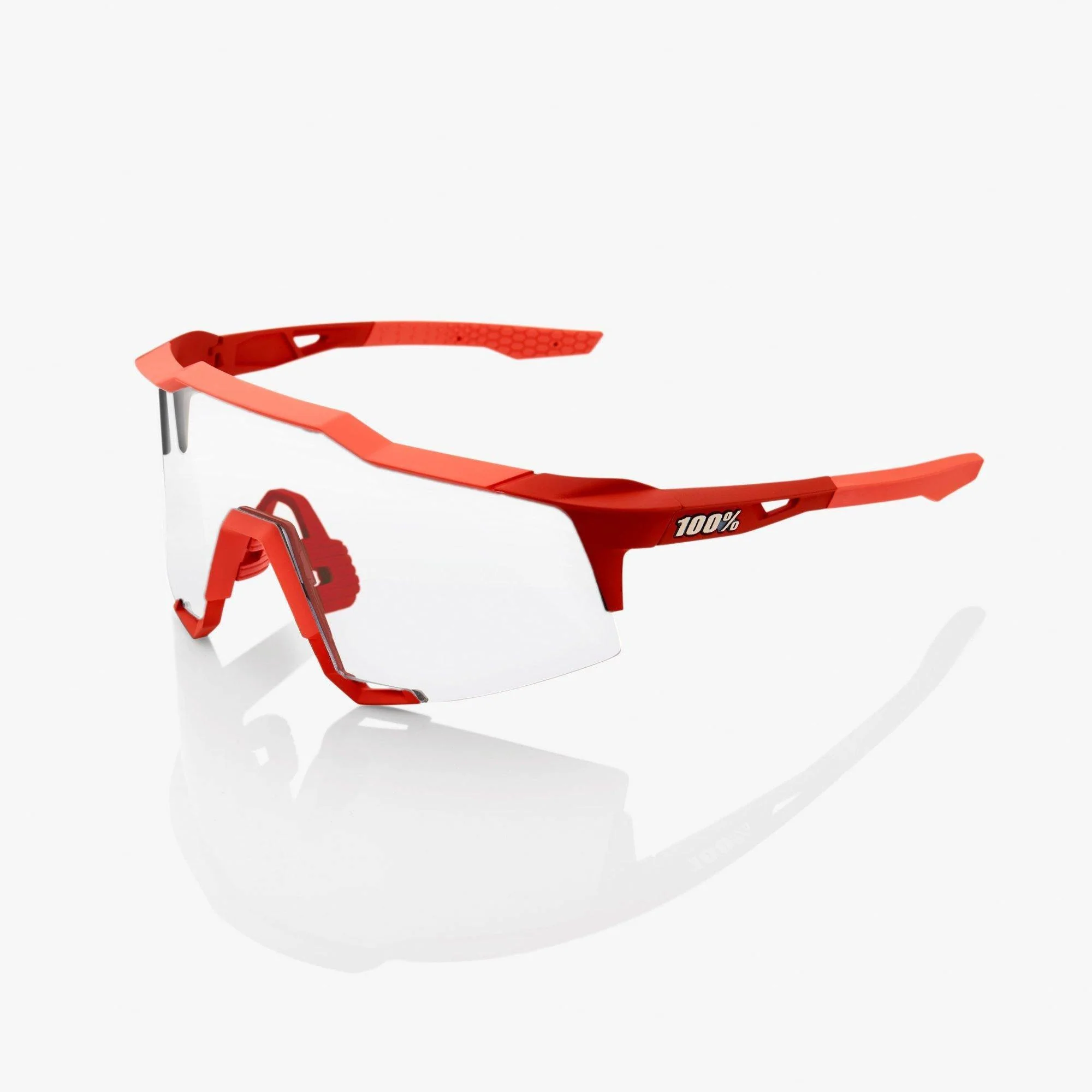 100% SPEEDCRAFT TALL Soft Tact Coral Mirror Lens - Image 6