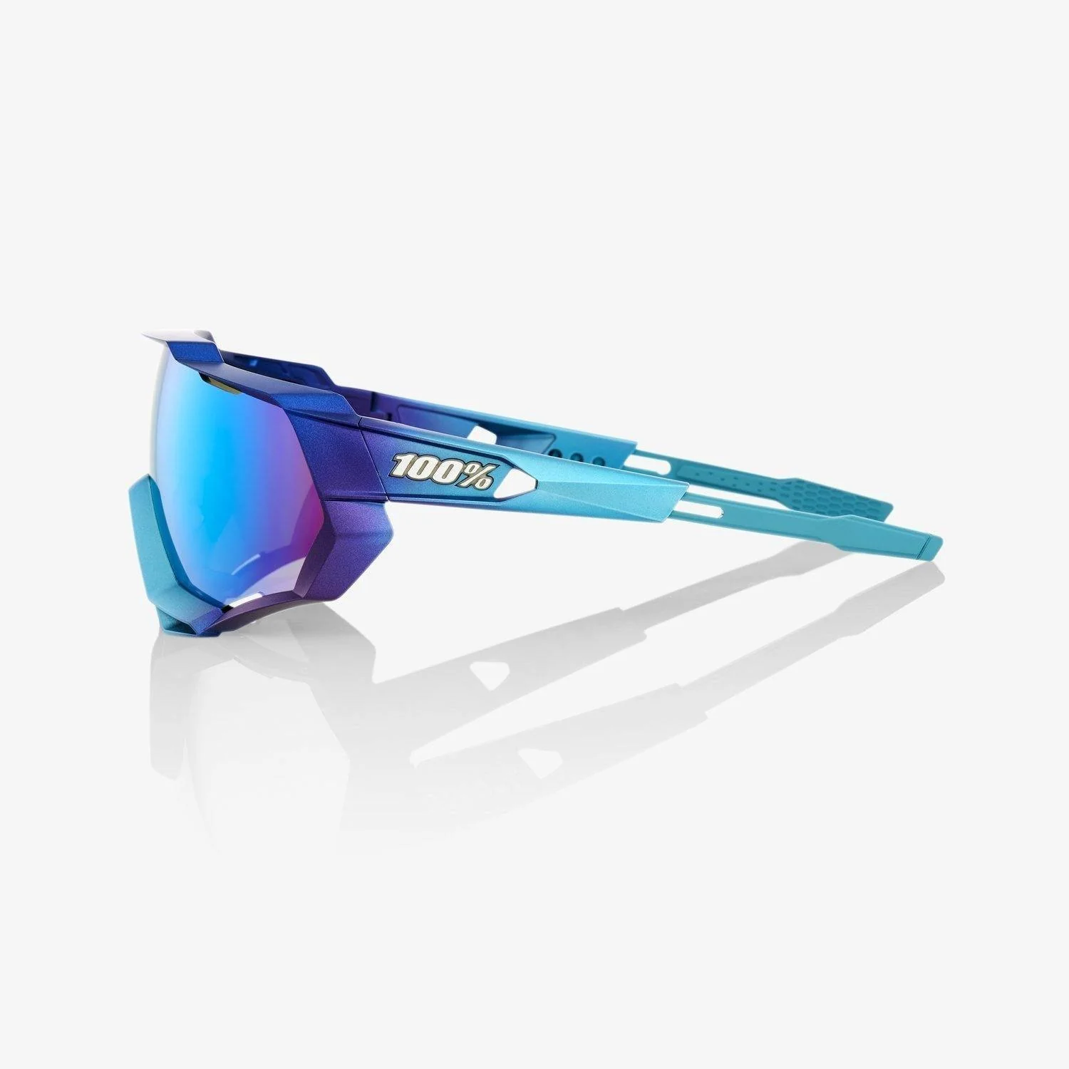 100% SPEEDTRAP Matte Metallic Into the Fade Mirror Lens - Image 4