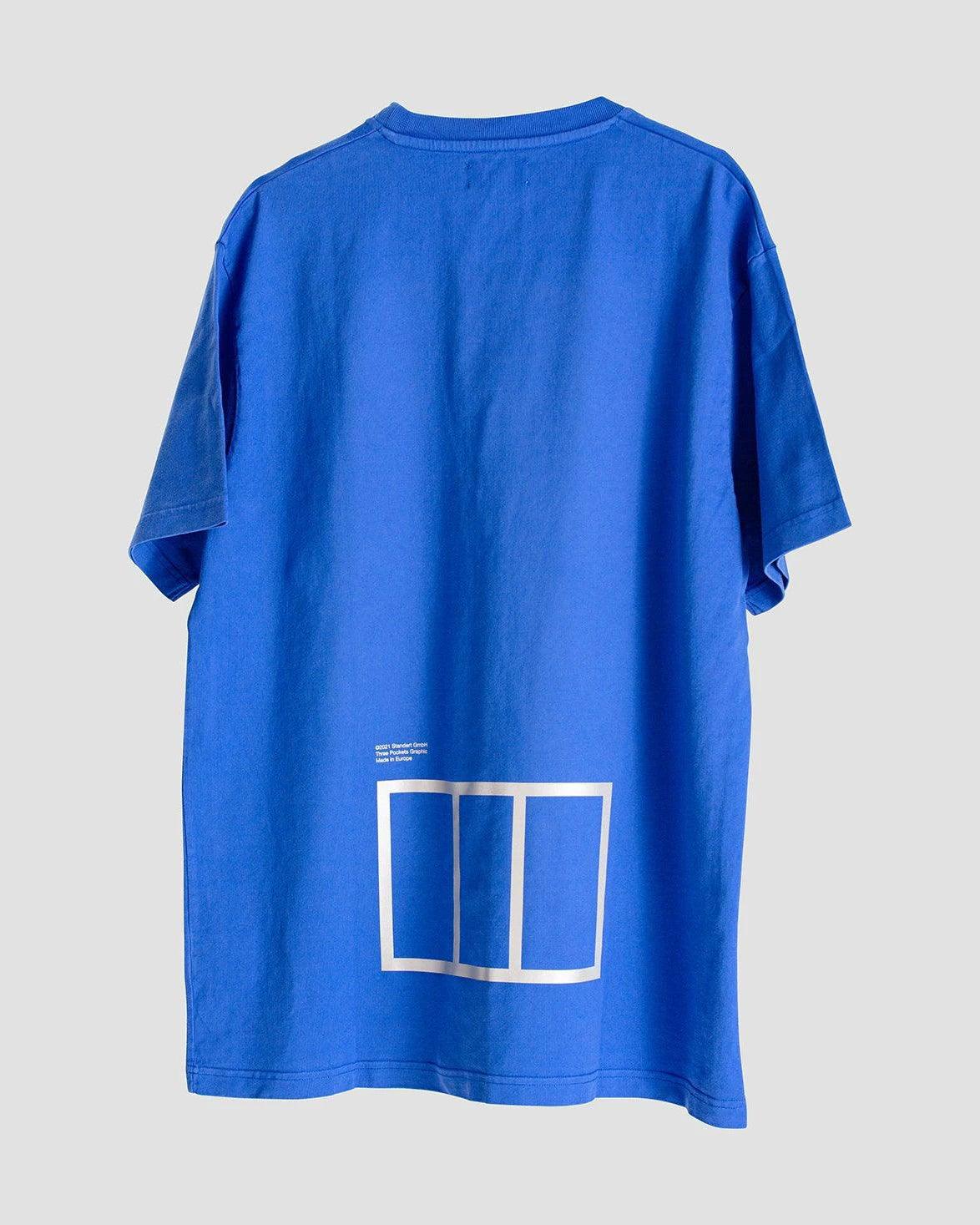 T-Shirt | Blue | Performance Logo - Image 3