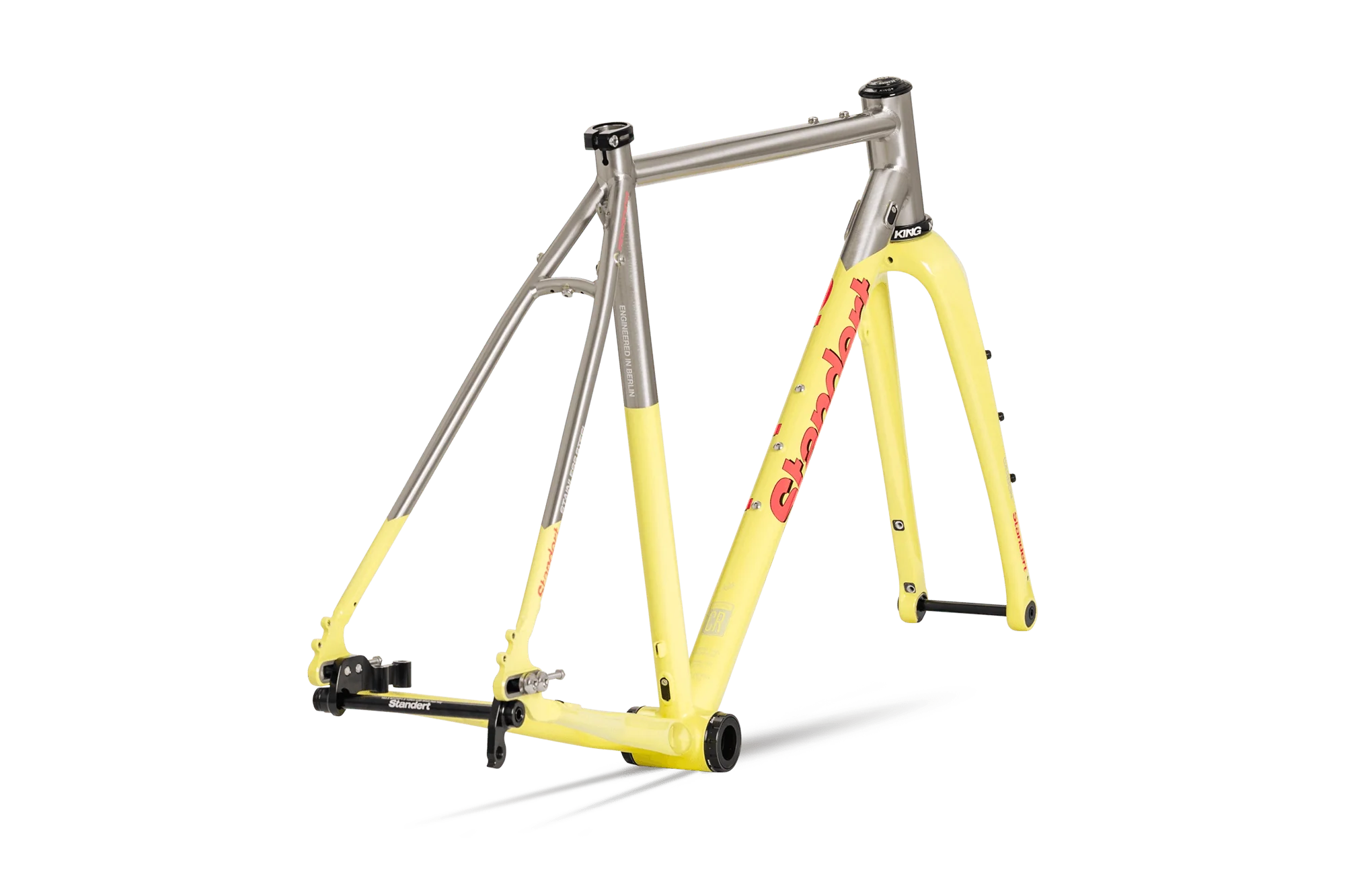 Erdgeschoss Stainless MY23 | Frameset | Yeah! Yellow - Image 3