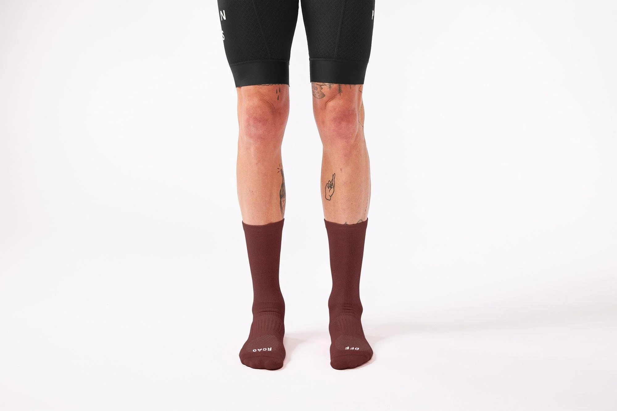 FINGERSCROSSED SOCKS | #Off Road Burgundy - Image 3