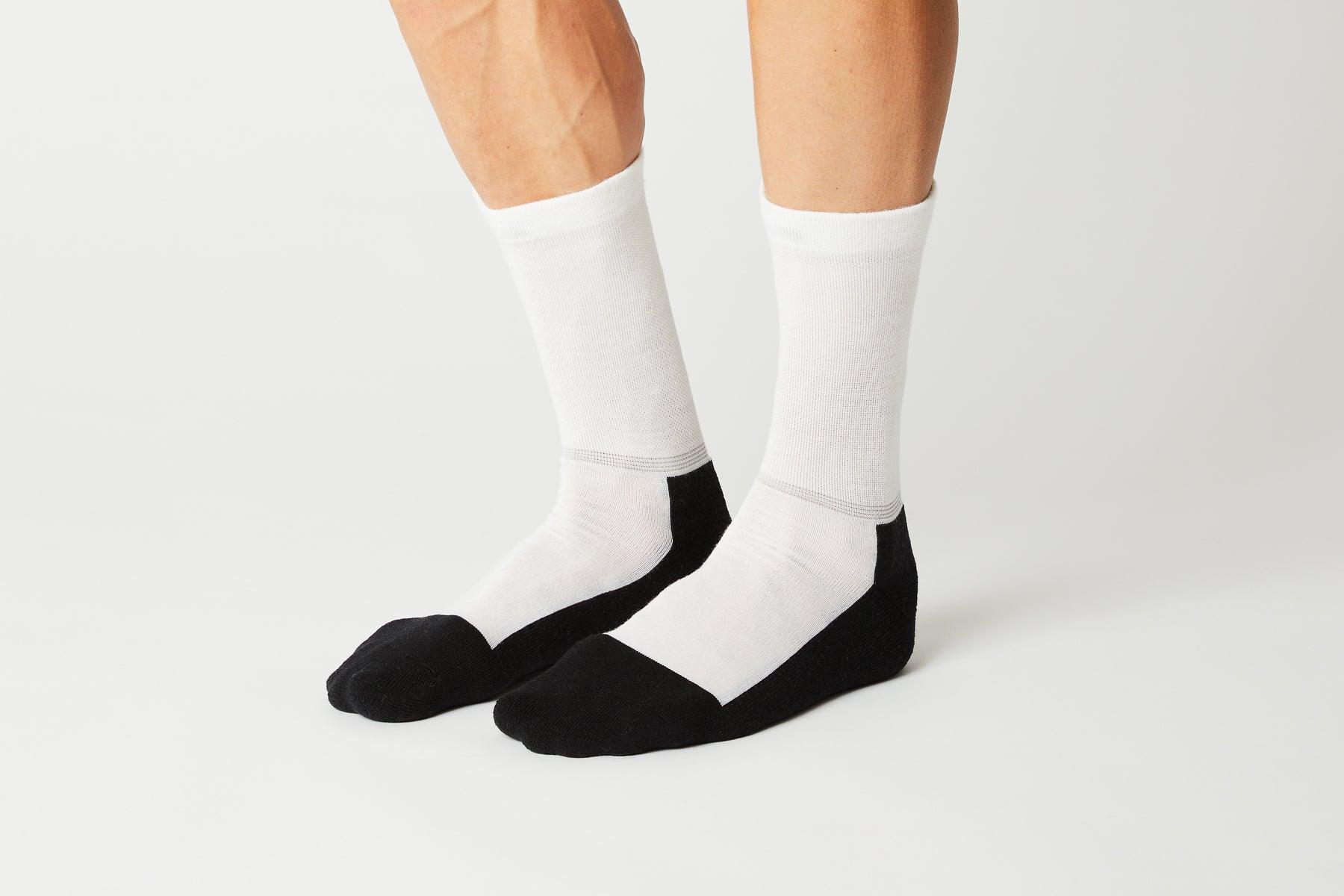 FINGERSCROSSED SOCKS | #MERINO WINTER WHITE - Image 5
