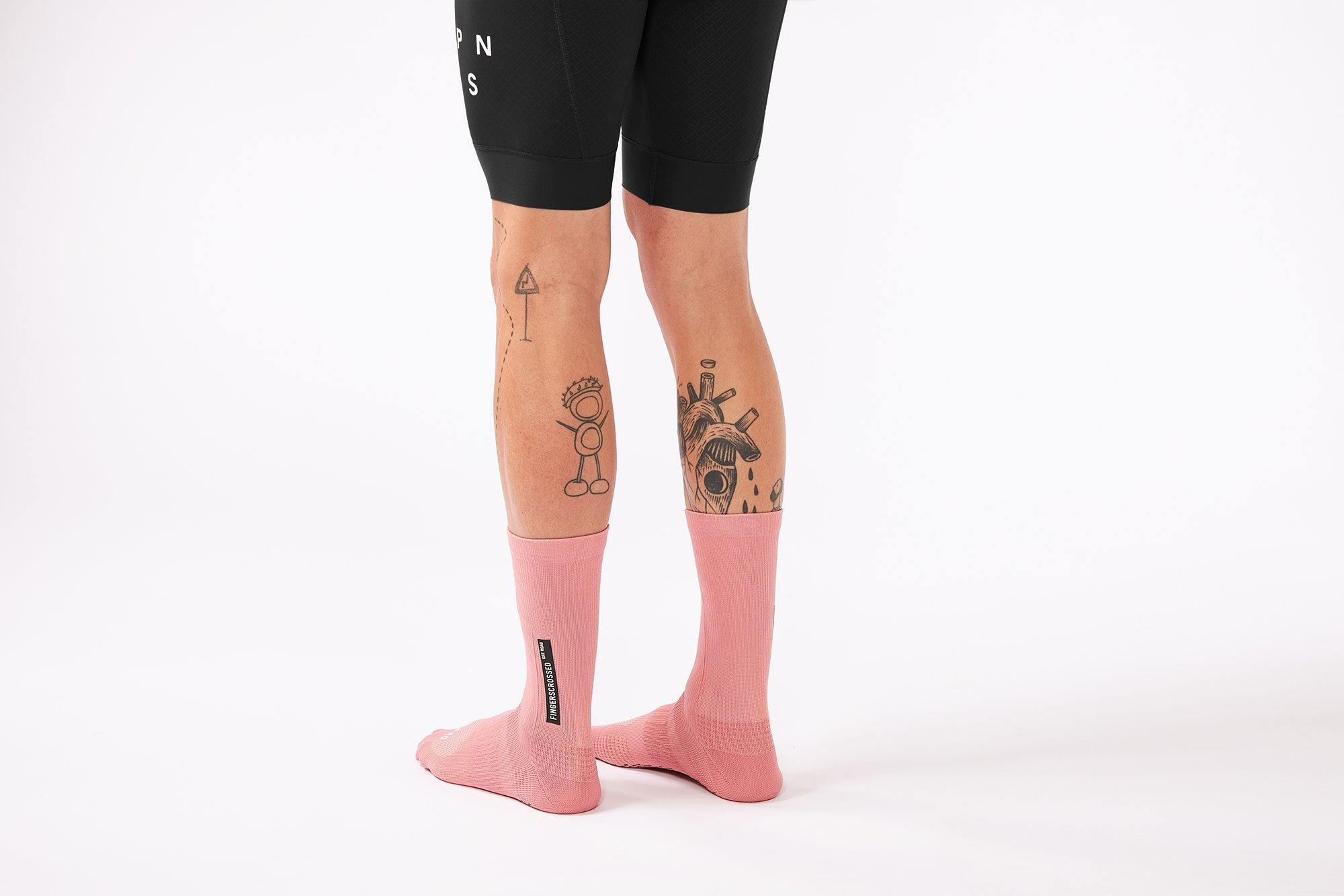 FINGERSCROSSED SOCKS | #Off Road Dusty Rose - Image 4