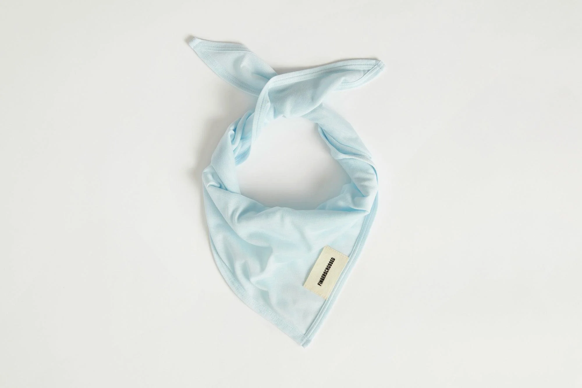 FINGERSCROSSED TRIANGLE SCARF | BAVARIAN BLUE - Image 2