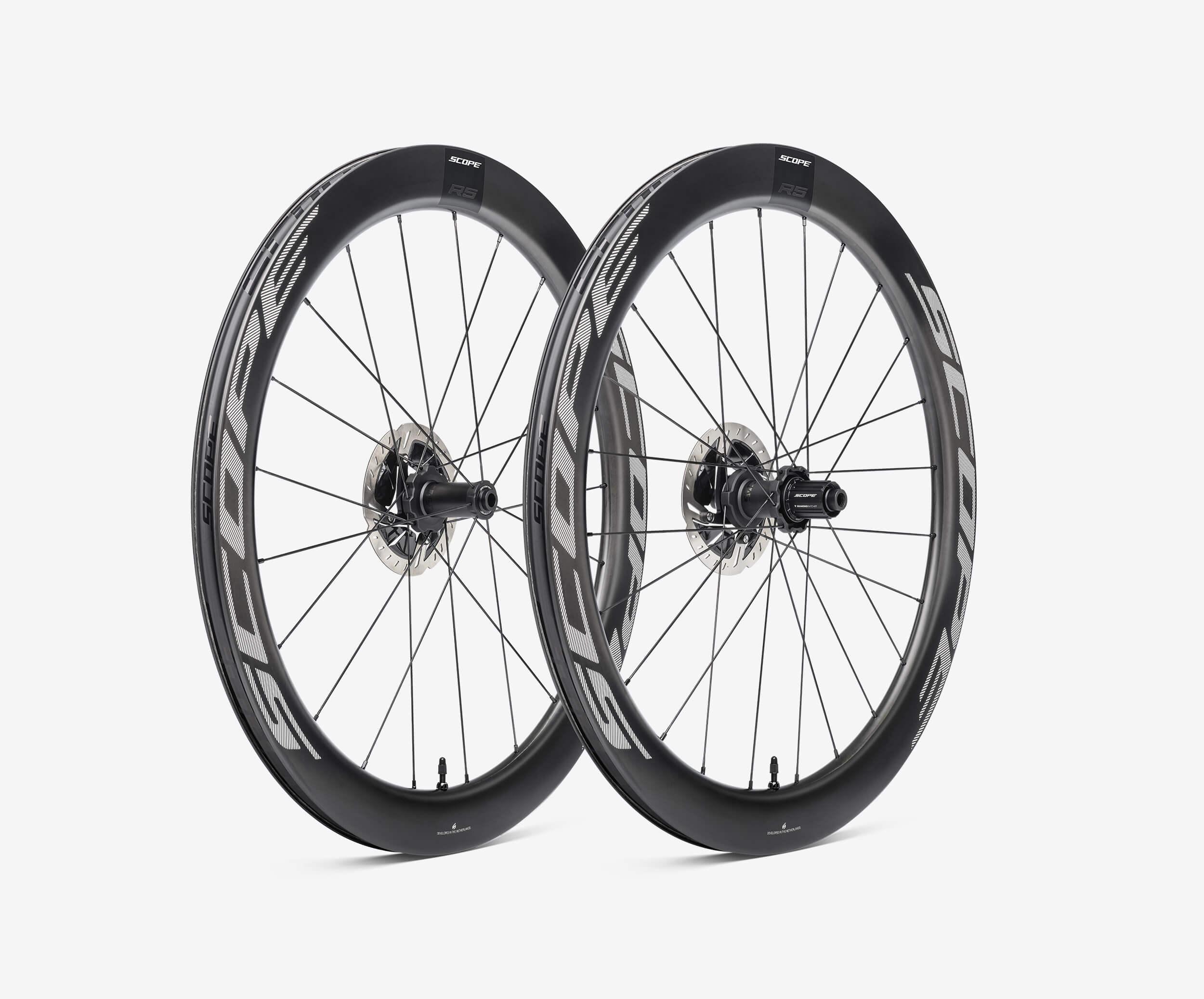 Scope R5 Disc, Shimano (white) | Wheelset