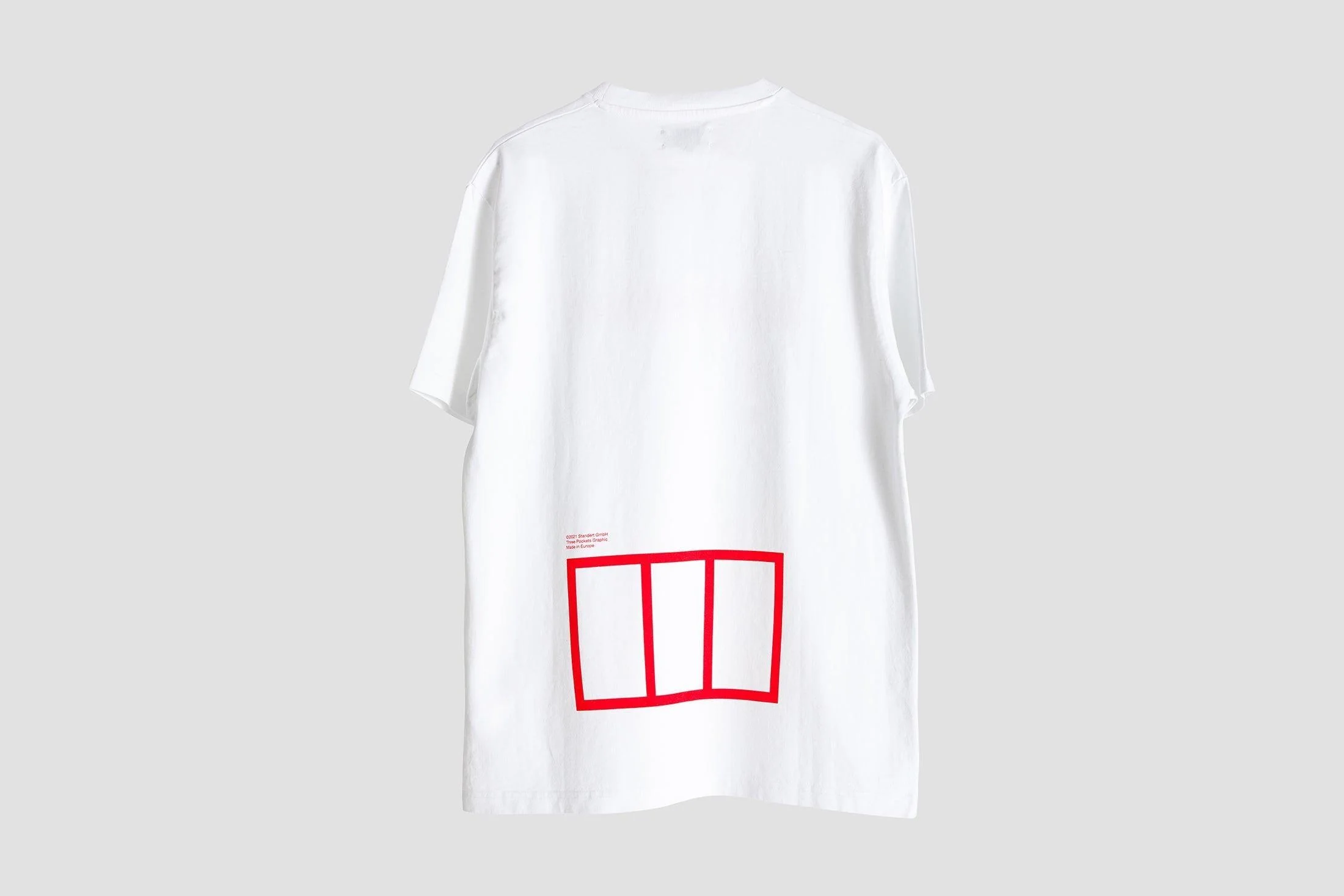 T-Shirt | White | Performance Logo - Image 5